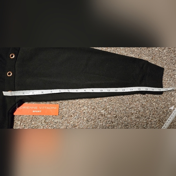 Adrienne Vittadini black zip up - Picture 7 of 9